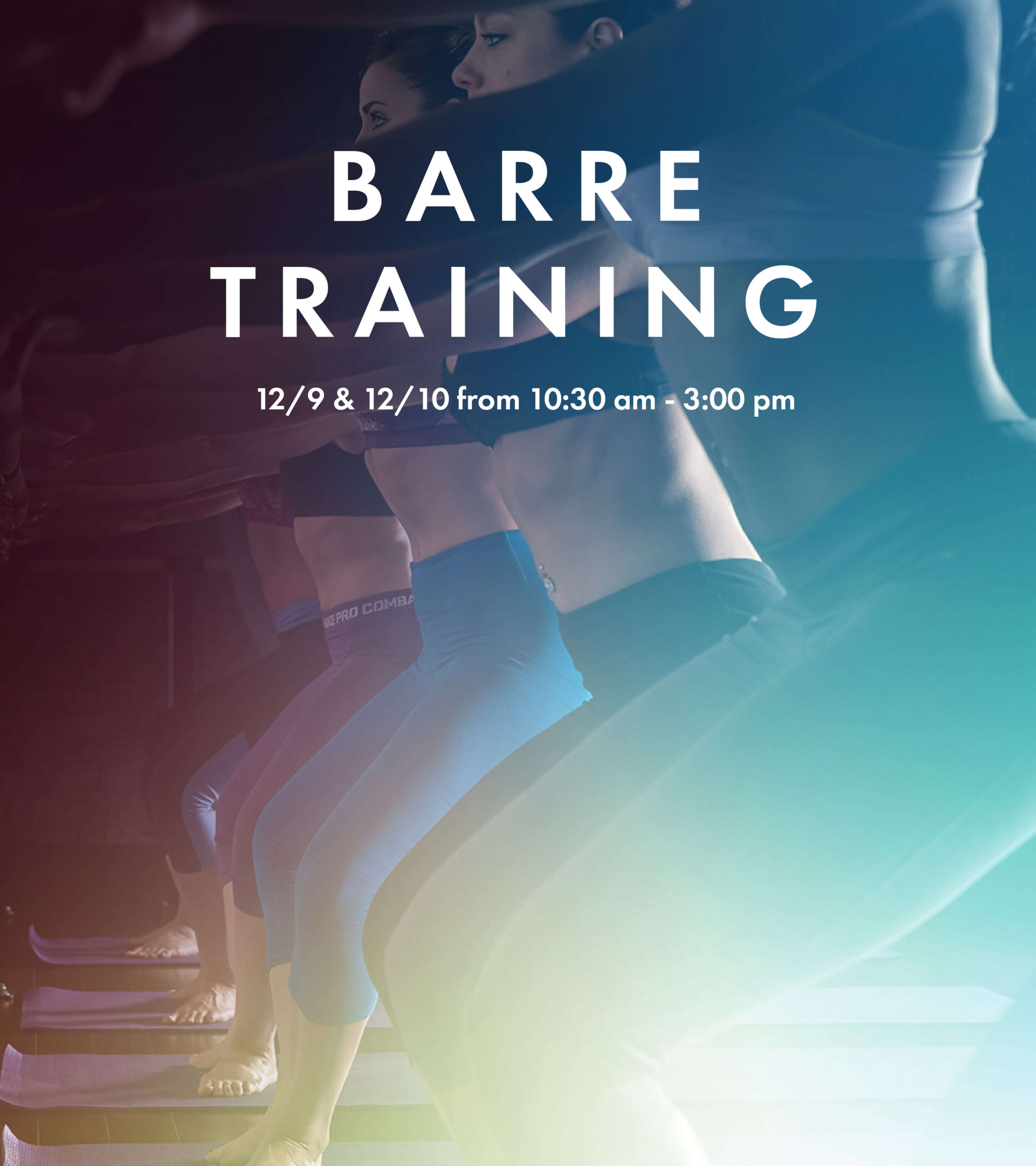 Barre training
