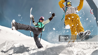 Skiing and Snowboarding